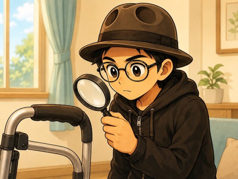 確認ポイントを示すTOCHIのイラスト